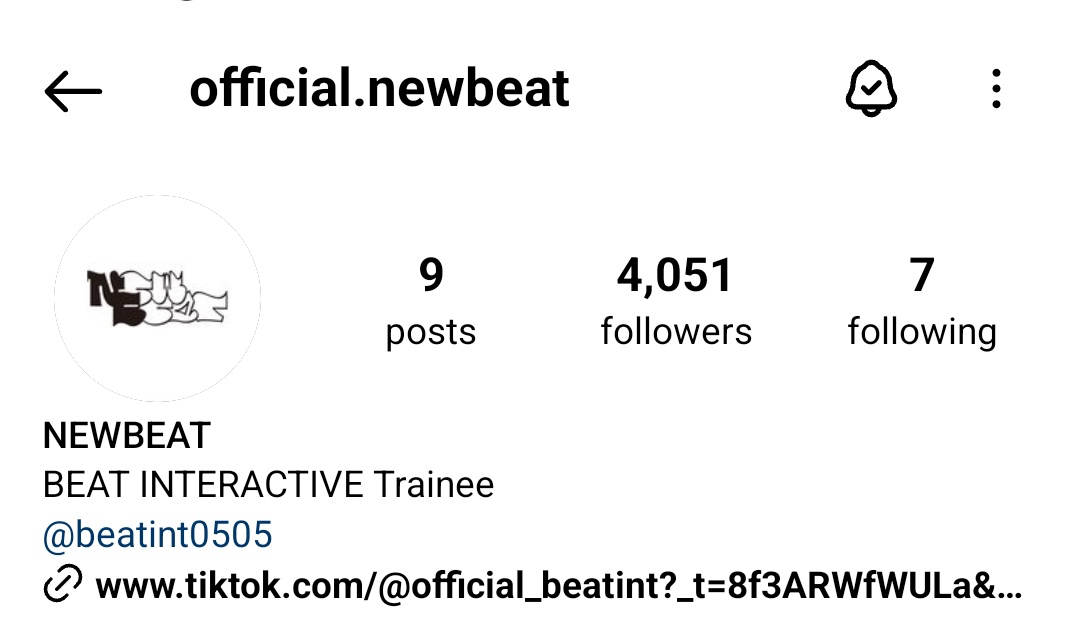 Daily Newbeat Instagram followers check until I decide not to cuz I gotta see something 
(20/04/24)