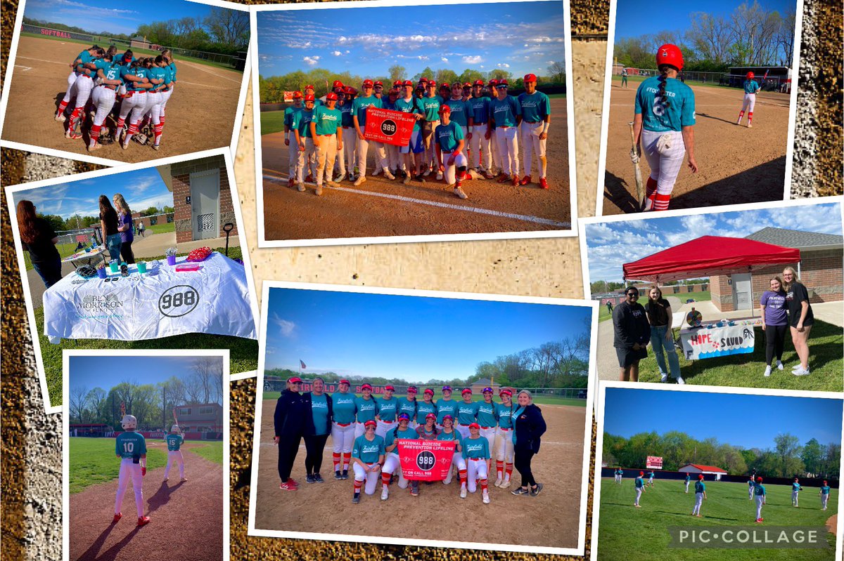 Yesterday was a perfect day to talk about #MentalHealth that was made even better by big @gmcsports wins for both @FairfieldSB & @fairfield_tribe #MentalHealthMatters #YouMatter #ContinueYourStory @TeamforBen @988Initiative @MYFAVEFIVE1 @1N5_org @fcsdathletics @FCSDNews