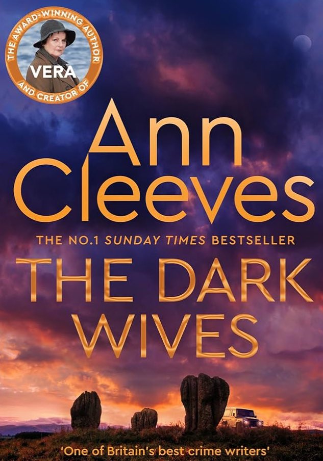 Thanks to @panmacmillan - just finished the new #vera from @AnnCleeves. Think it’s my favourite one yet. Readers will love it (of course) and if (IF?!) it gets turned into a tv episode there are some very atmospheric spooky scenes possible…