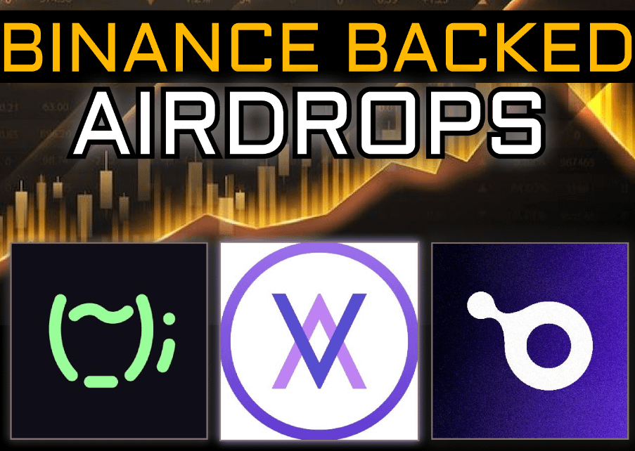 Binance-backed projects are the life-changing opportunities 3 Projects. Airdrops confirmed. Binance Listings Confirmed Cost: $0 Potential: $25,000+