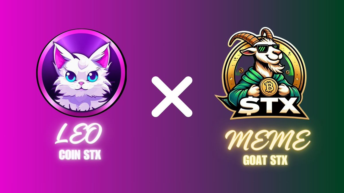 LeoCoinSTX's tweet image. Yet another airdrop for @LeoCoinSTX holders 🔥

Thanks to @GoatCoinSTX who will be airdropping 1.5% of their supply to the top 1000 LEO holders! 

- RT, follow @GoatCoinSTX  and drop your stx address for the chance of a bonus airdrop 👀

More details in the LEO discord 👇