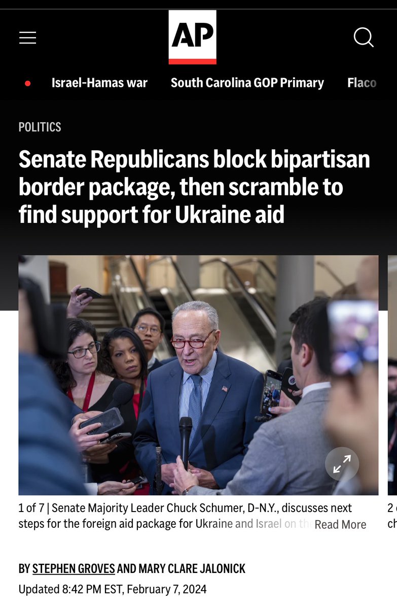 Fact check: Bishop and other Republicans in Congress blocked bipartisan border reform endorsed by the US Border Patrol at Trump’s request because SBD DJT thinks chaos at the border helps his chance of being reelected. Their inaction is also helping fentanyl smugglers. #ncpol