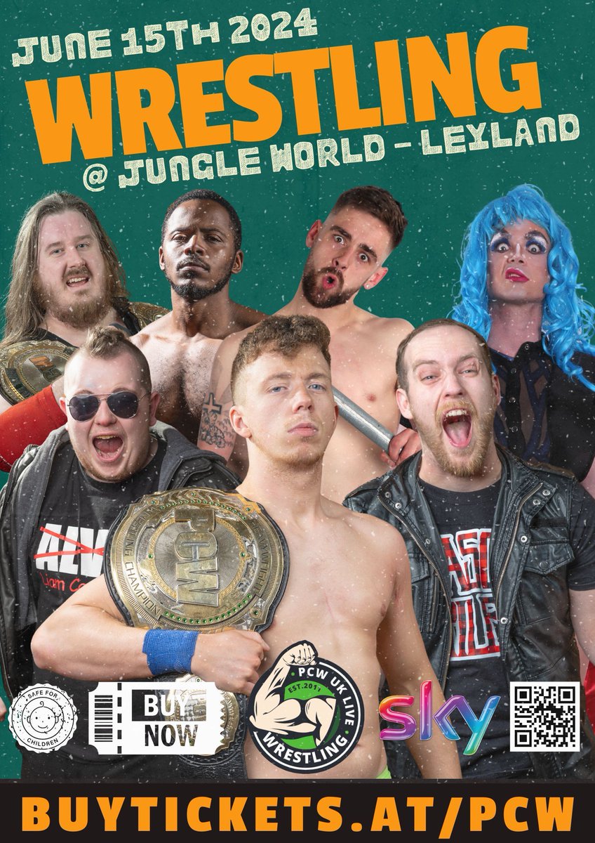 We have not really promoted it on here but our return to Jungle World has almost sold out! A brilliant and fun show if you wish to see something different when wrestling comes to a three story soft play centre! Tickets are available from buytickets.at/pcw