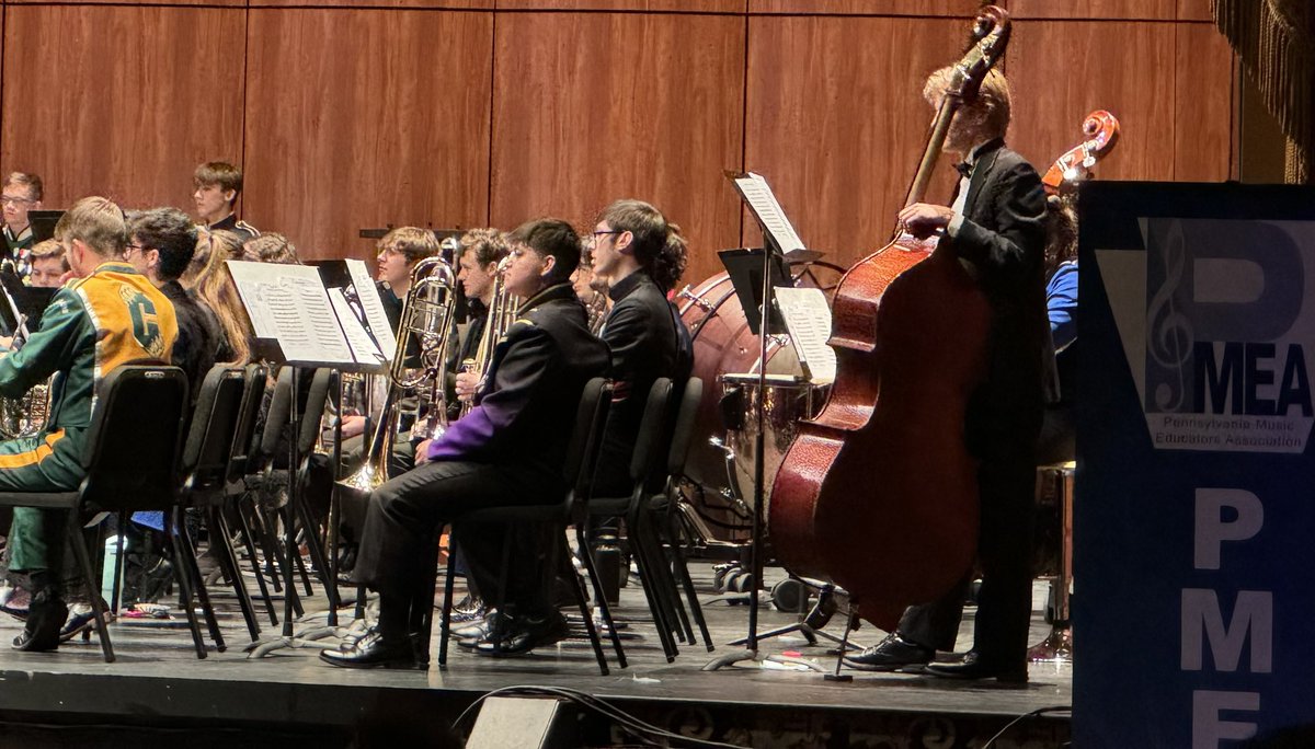Micah earned first chair on Trombone at the Pennsylvania Music Education Association All State Concert Band!  Congratulations #MountsPride 
<a href="/GoMounts/">Ephrata Area SD</a> <a href="/GoEHSMounts/">EPHRATA HS</a> <a href="/EHSMU/">Ephrata Marching</a>