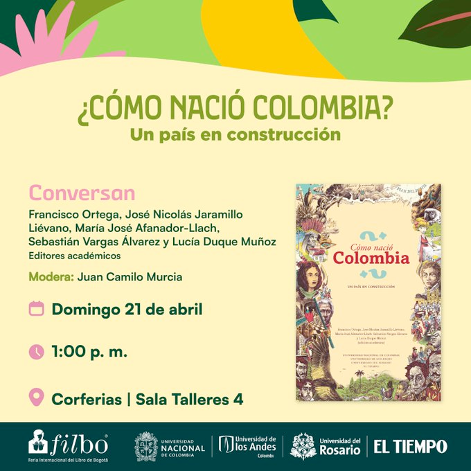 Esta belleza de libro, que se presenta mañana en @FILBogota21, es resultado de un proyecto colaborativo  liderado por historiadores de las Universidades Nacional, Andes y Rosario <a href="/mariajoafana/">Mariajosé Afanador Llach</a> <a href="/CamiloMurciaG/">Camilo Murcia</a> <a href="/josegeeklml/">Josegeeklml.bsky.social 🗺️</a> @Francis57614686 Lucía Duque y Sebastián Vargas👇