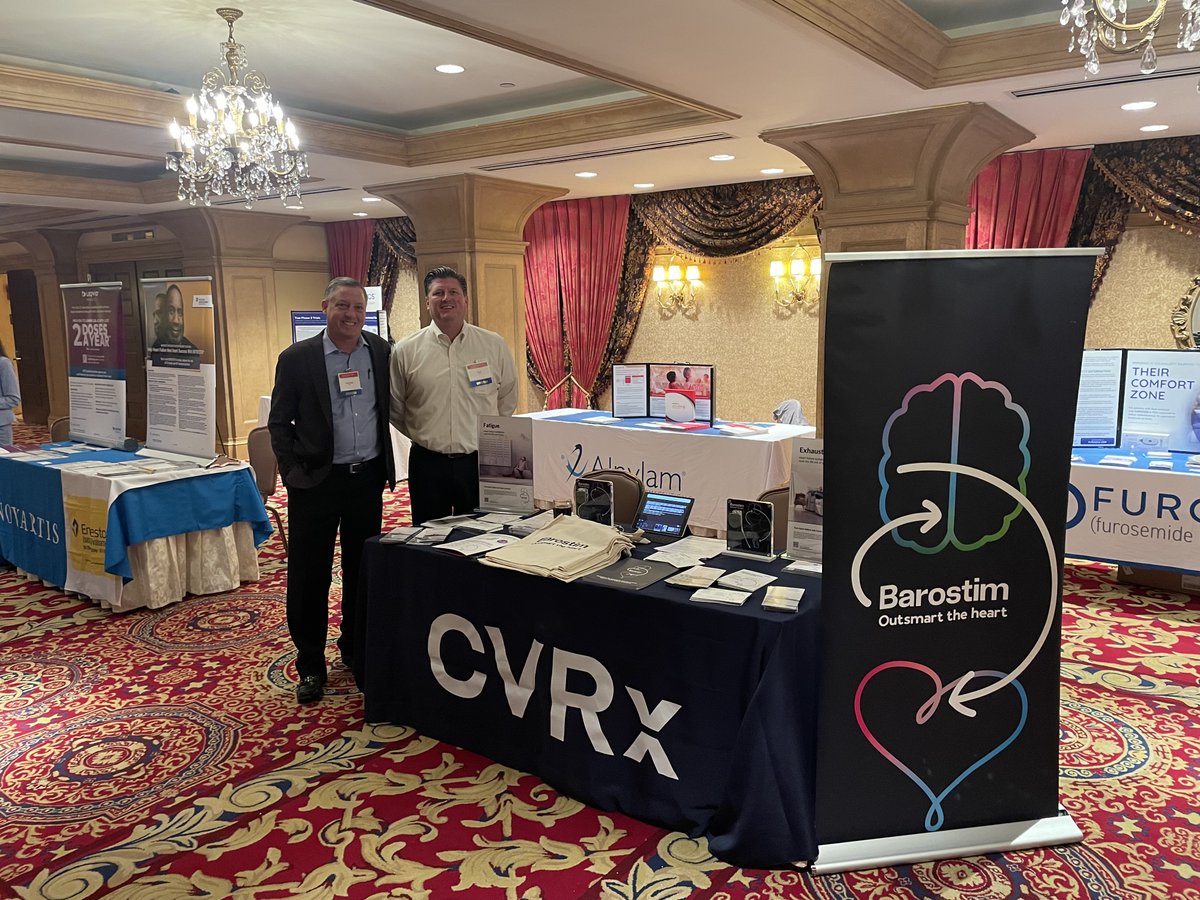 We're happy to support the 28th Annual Heart Failure Symposium - An Update on Therapy in LA today! Visit us to learn about #Barostim as a device option to improve #heartfailure symptoms beyond GDMT alone.
