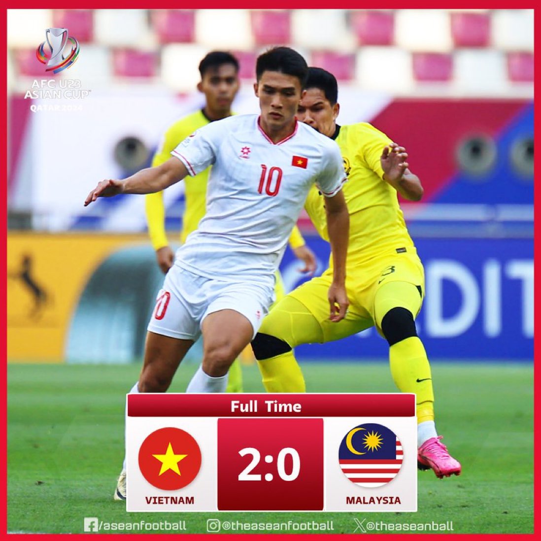 Aku tak kisah Malaysia U23 tewas pada Vietnam U23, aku tetap sokong Malaysia, yang terpenting bagi aku pertandingan ini. Malaysia berjaya mengikat Korea Selatan 3-3, perlawanan itu akan aku ingat sampai bila bila masa.

📷: (aseanfootball)