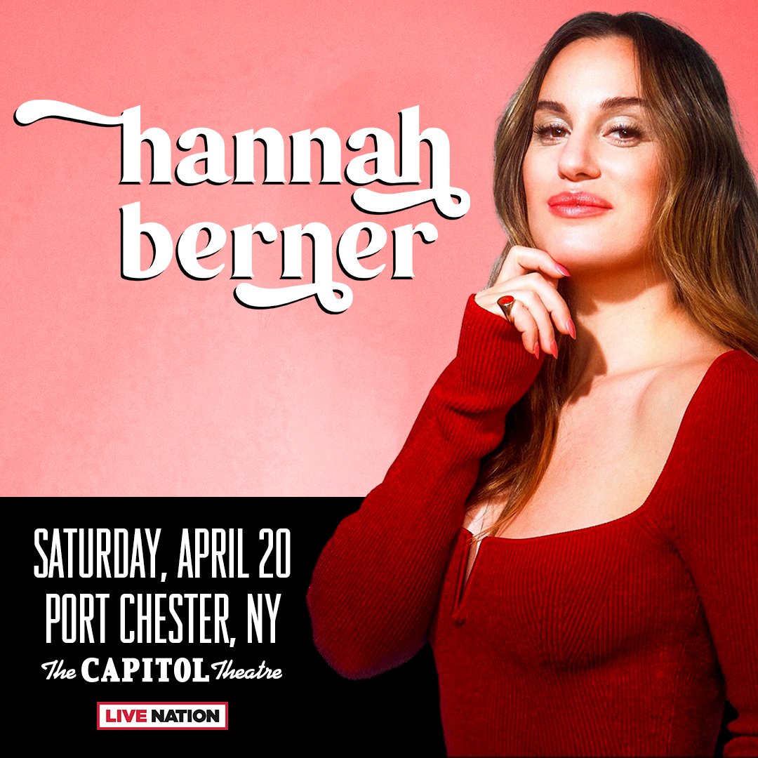 🙌 TONIGHT! 🙌 Laugh out loud with Hannah Berner (@beingbernz) as she comes in for a night of stand-up comedy at The Cap! Tickets 🎫 are going very fast, so grab yours now before it's too late-->> brnw.ch/21wJ0NR Doors: 5:30PM // Show: 7:00PM