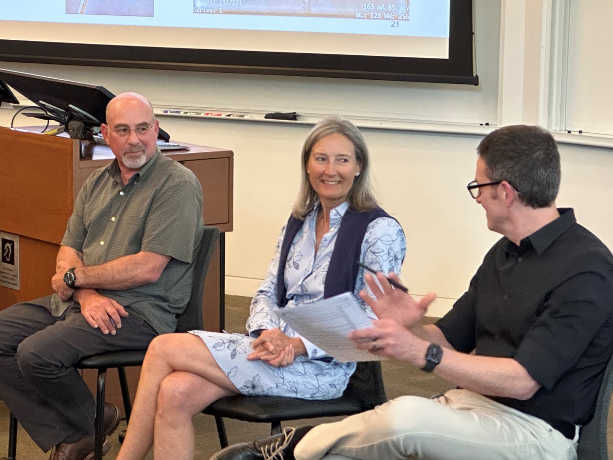 Regulatory 101! Fogarty clin/reg advisor Peggy McLaughlin and InterVene CEO Jeff Elkins shared their expertise with @SUBiodesign grad students, with a focus on how to incorporate regulatory strategy from the earliest stages of a project. #medtech #education #partnership