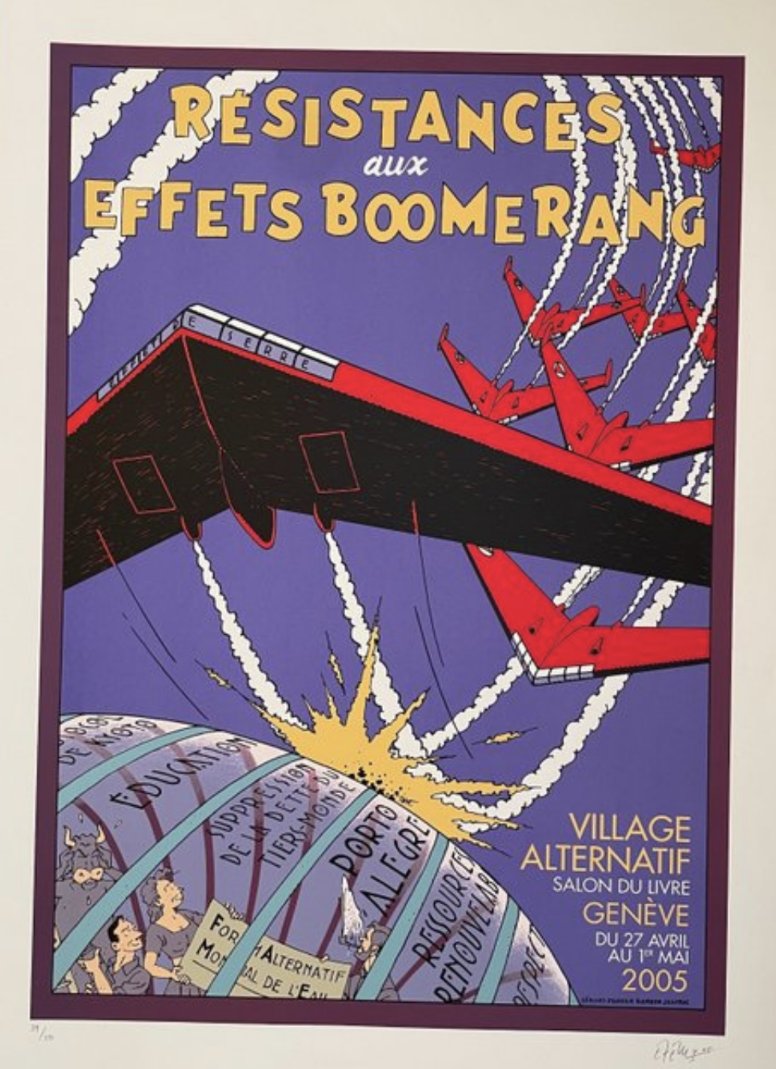mortimer_blake's tweet photo. Blake et Mortimer ➡️ quand EXEM rend hommage à #blakeetmortimer
Suite des quelques exemples non exhaustifs des références dans l oeuvre d Exem
Affiche pour le salon du livre de #geneve avec des ailes delta Jacobsiennes
#exem #blakeetmortimer https://t.co/a0U8F6Lpd9