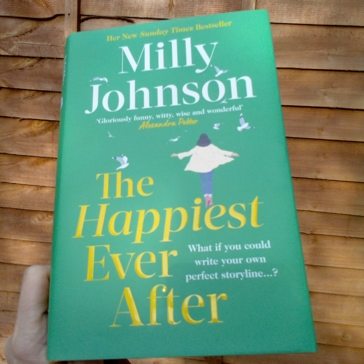 I tried to hold out for the paperback, I failed 😅. Proud to say I love a @millyjohnson book
 #RespectRomFic 🥰