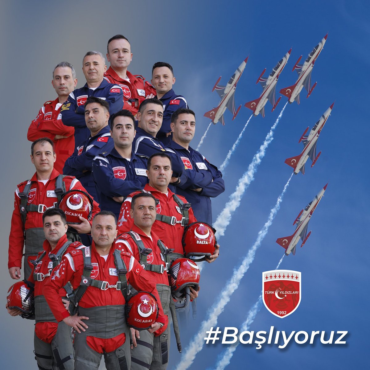 BAŞLIYORUZ. #Türkiye #MSB #TSK #TürkHavaKuvvetleri #TürkYıldızları #Aviation #AviationLovers #Avgeek #AviationDaily #Aviationgeek #başlıyoruz