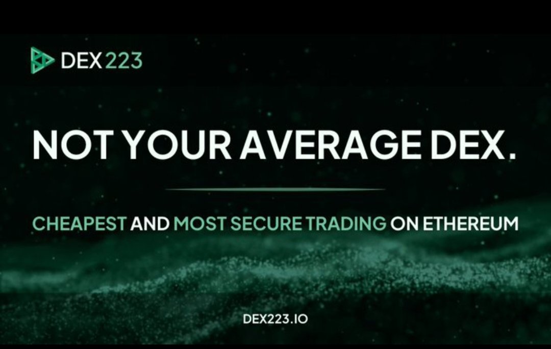 Discover the freedom of KYC-free trading on #Dex223. Say goodbye to centralized control and token risks, and hello to limitless possibilities. Big opportunities with #Dex223's transparent auto-listing, new assets get the chance to shine without the hassle. #Dex223 #ERC223…