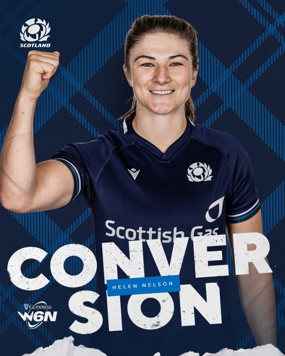 35' | Nelly slots the conversion to bring the game level 🎯

🇮🇹 7 - 7 🏴󠁧󠁢󠁳󠁣󠁴󠁿

#AsOne | #ITAvSCO
