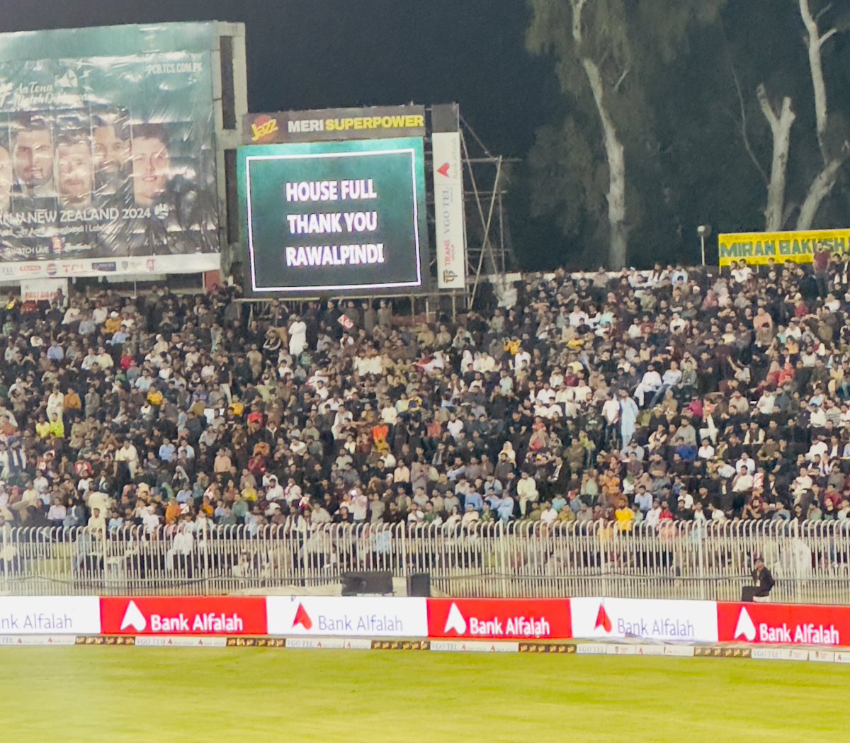 Thank You Rawalpindi ❤️

#PAKvsNZ