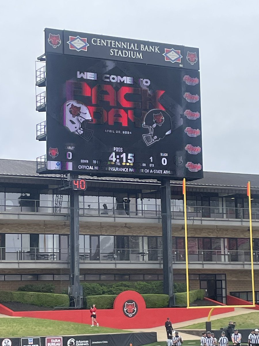 @jamarijohnson00 out visiting @AStateFB 💥 Win The Day 🏆 🏧 Attack The Moment