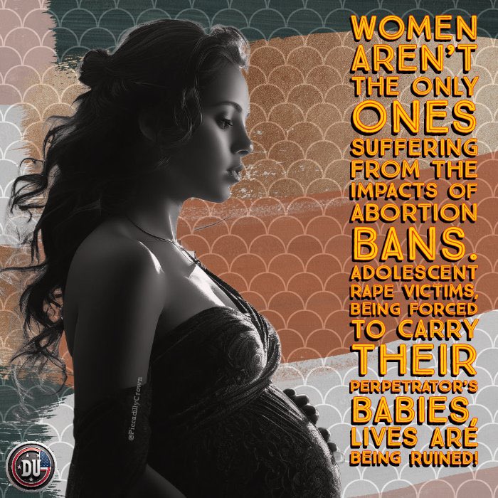 A recent study estimated that post-Roe about 520,000 rapes were associated with 64,565 pregnancies.

All across 14 Republican states with abortion restrictions and of course no exceptions.

The highest totals coming out of  Texas.

This is all by design. This is exactly what