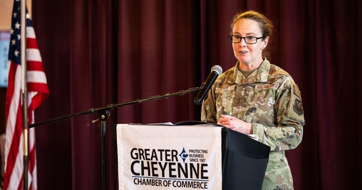 The United States military is undergoing a “momentous undertaking” of nuclear weapon modernization, said Maj. Gen. Stacy Jo Huser, who oversees the development of such technology. The 20th Air Force commander spoke Friday at the Chamber's MAC luncheon. buff.ly/4aK8kvX