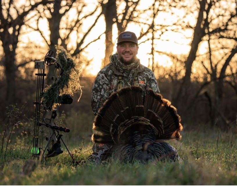 Congrats to @michaelhunsucker of Heartland Bowhunter, who bagged his first turkey in Kansas, and in his words, 'The Kansas archery opener did not disappoint!'. 

Way to get it done Michael! 

#FindYourAdventure #hunting #outdoors #wildturkey #turkeyhunting #bowhunting