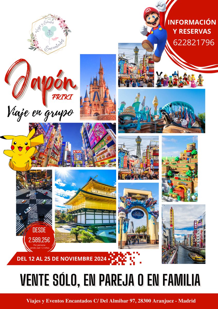 Conoce las más famosas ciudades niponas y sus parques temáticos de nuestra mano realiza tu viaje de ensueño con nosotros Viajes y Eventos Encantados