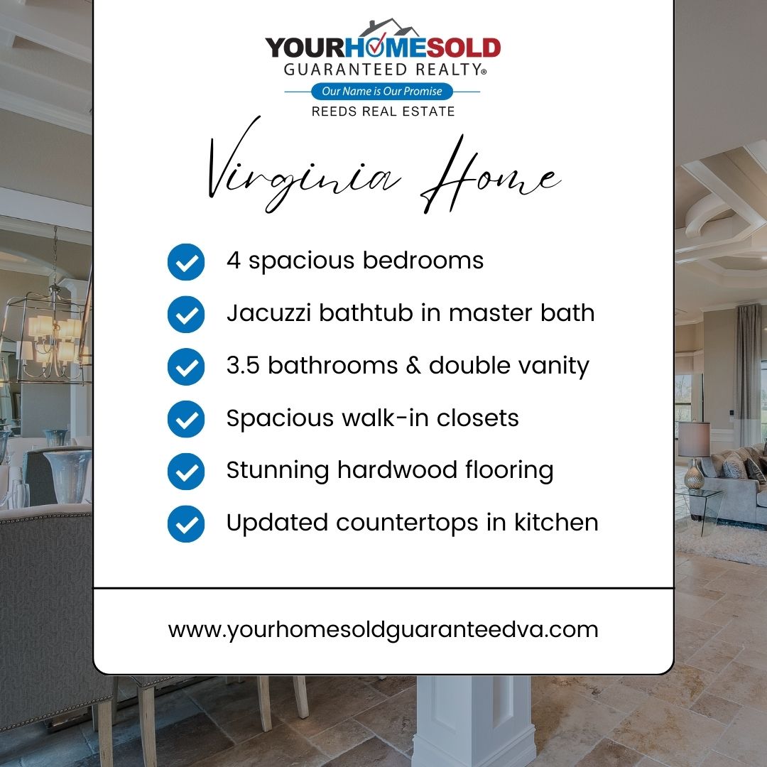 Looking for your perfect Virginia home? 🏡 Let us guide you through the process. Call us at 757-780-1910 or visit yourhomesoldguaranteedva.com to start your search today! #VirginiaHomes #RealEstateDreams