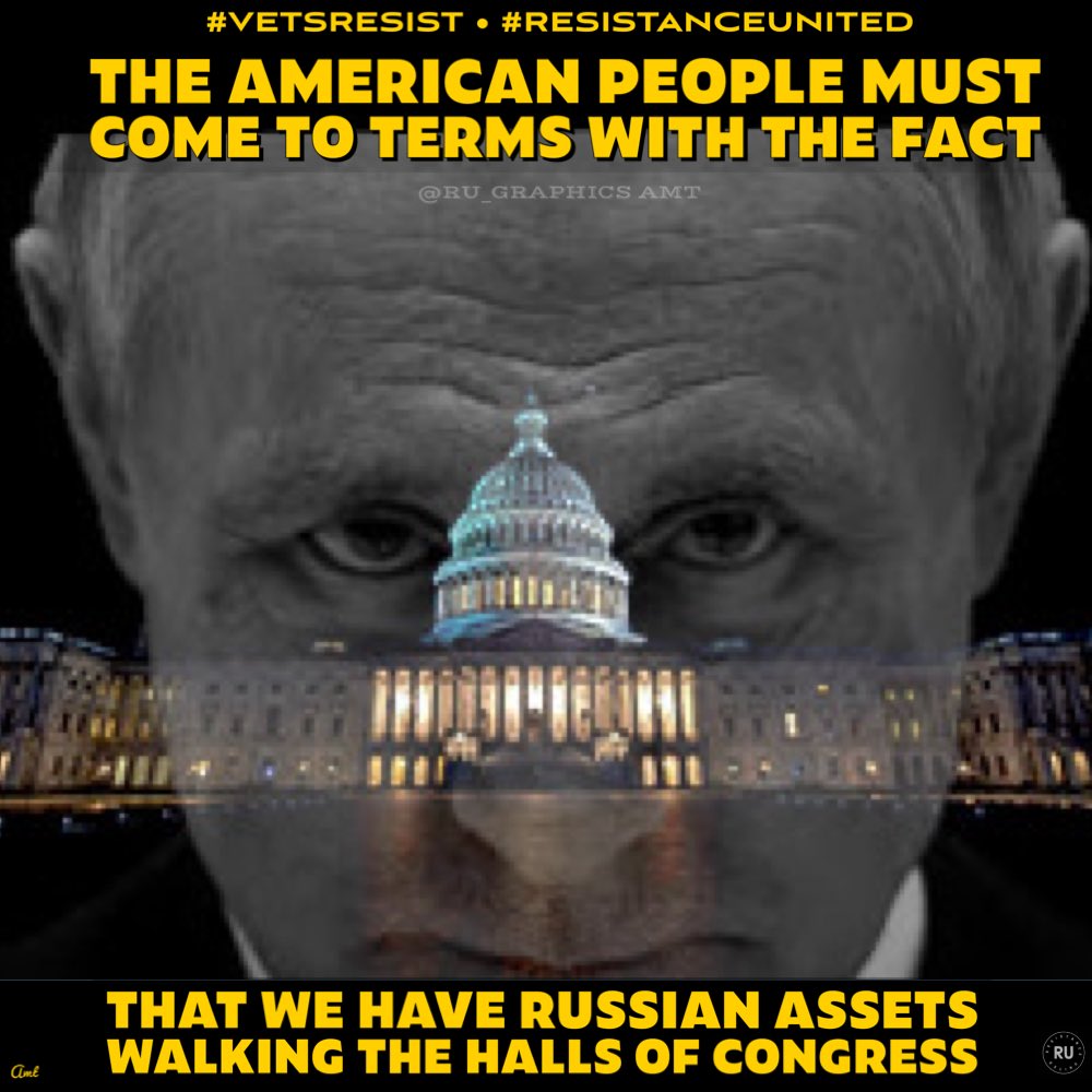 #ResistanceUnited Today Putin lost &🇺🇦WON He had started getting very comfortable w/his Rep allies allowing his brutality Reminder he is currently wanted in The Hague for War Crimes Rape, kidnapping, torture just to name a few Shouldn’t his accomplices have to answer as well?
