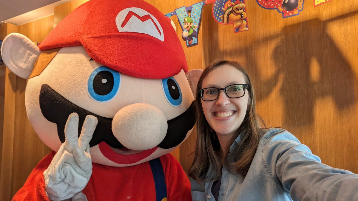They say don't meet your heroes but I disagree in Mario's case.