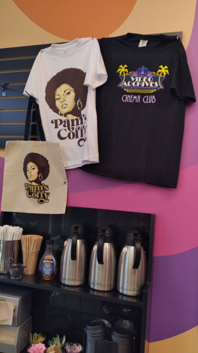 OG Foxy PamGrier 
@PamGrier 
I'm just sitting here at Pam's Coffy Coffee Shop & Cafe wishing that I could set up a Pam Grier merchandise table/booth for fans to purchase Pam's Coffy merch at CelebrityConvention ACX1 Studios Caesar's Pier July 25-28,2024 AtlanticCity New Jersey.💁🏾‍♀️