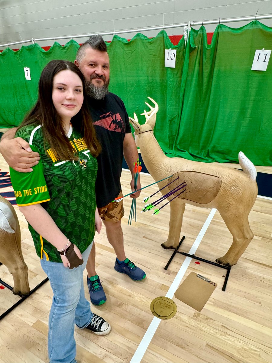 WBMS_Archery's tweet photo. Great time today with families and coaches! The team enjoyed spending its afternoon at the Joe Gaskin Memorial Tournament. We even had a few personal best! https://t.co/DXPBU1HfYb