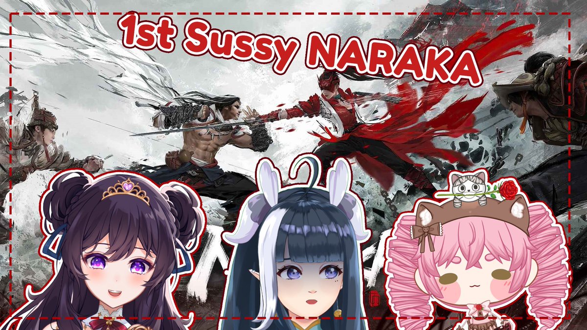 NARAKA AGAIN CE SOIR A 20H !! 🧎

twitch.tv/sussyteam