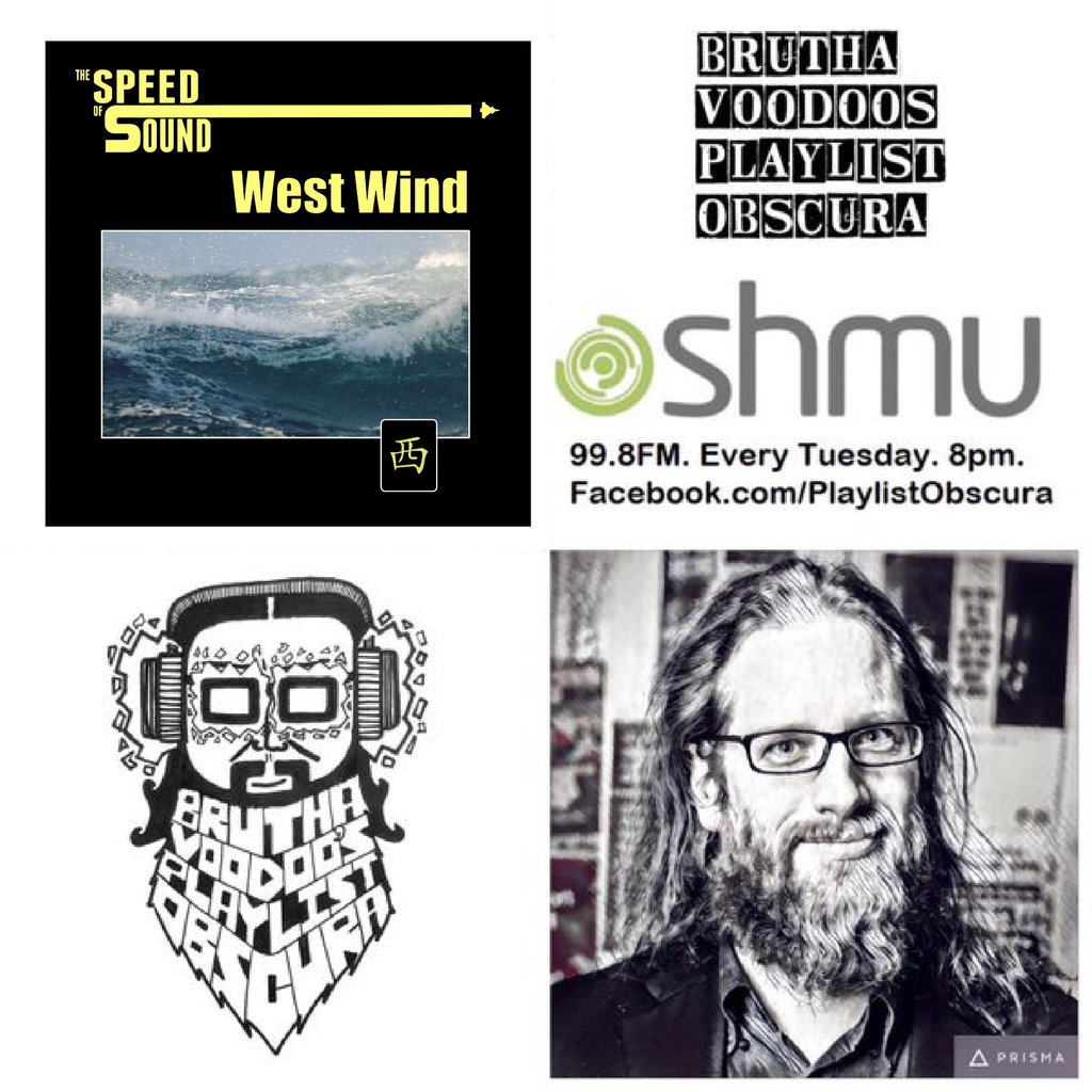 'West Wind', the new single from The Speed Of Sound (out now: orcd.co/speedofsound-ww) gets a spin on SHMU FM's Brutha Voodoo's Playlist Obscura! Listen here:
mixcloud.com/bruthavoodoo/b…
#SHMUFM #BruthaVoodoo #TheSpeedOfSound #IndieRock #PsychPop #IndiePop #BigStirRecords