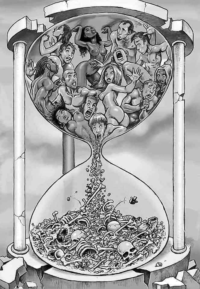 Eventually, you realize that life is nothing but a parody of yourself practicing your own oblivion. We have become so accustomed to material and social slavery that we no longer see the chains..⛓️ Life is a short trip, Live it up and enjoy the trip……