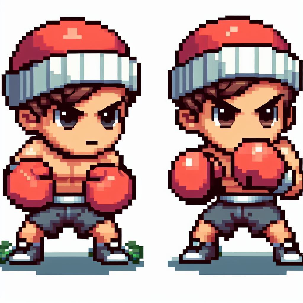 Boxing

#art #AIArtwork #AIArtCommuity #midjourneyart #MidjourneyAI #midjourney #retoart #artreto #digitalart #pixelart