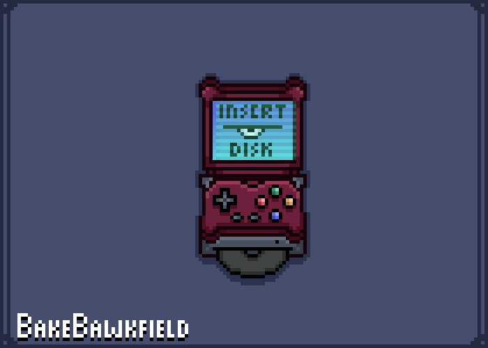 bakebawkfield's tweet photo. Theme: #FakeConsole

Handheld, but I think it still counts.

#pixelart #pixelartist #ドット絵 #aseprite #digitalart #art #digitalartist #pixel_dailies @Pixel_Dailies @PixelTheme https://t.co/jWbqKyCxgI