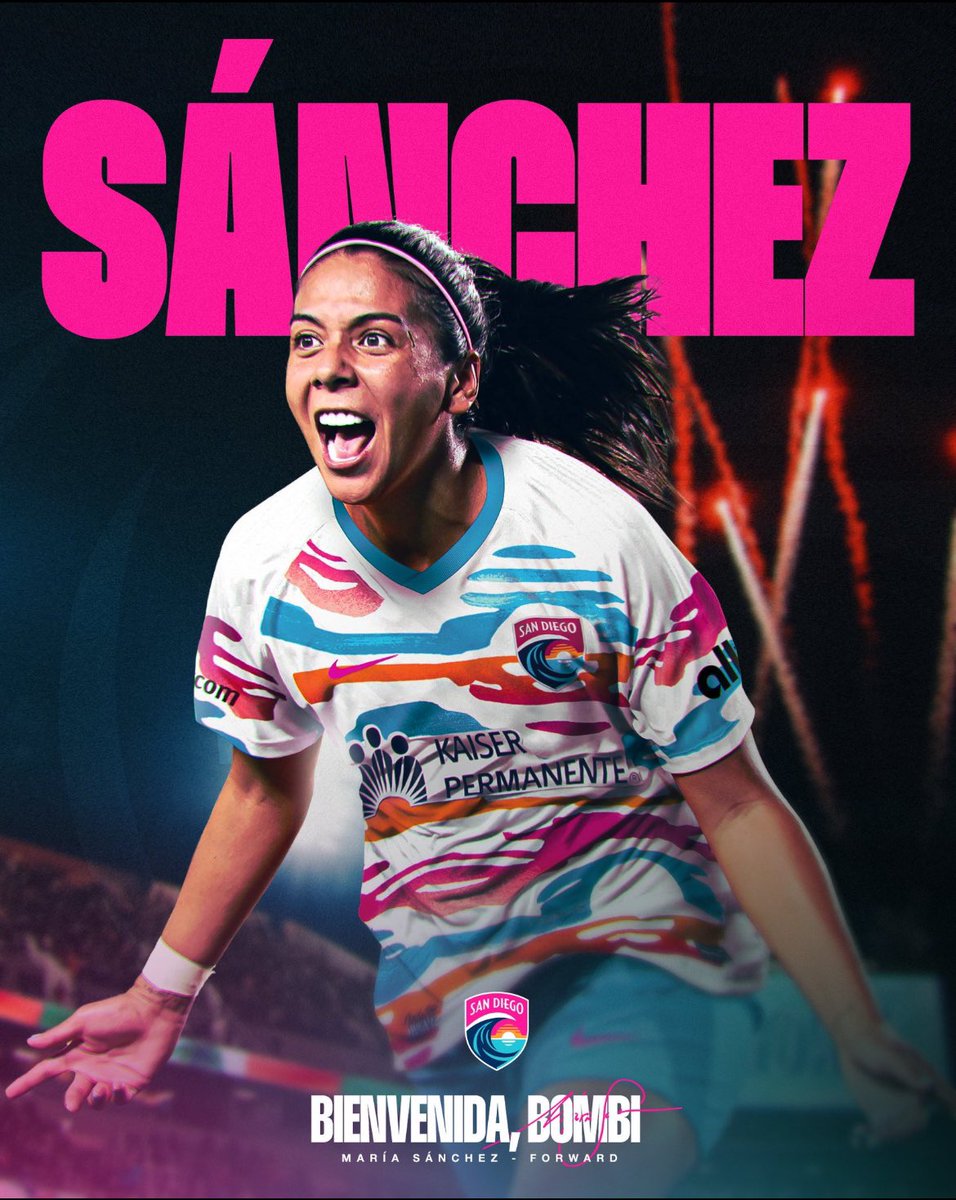 nohay02sin03's tweet photo. #NWSL ll 🚨🚨 BOMBI💣 🚨🚨 

¡María Sánchez es nueva jugadora de @sandiegowavefc! https://t.co/QOaL15rznn
