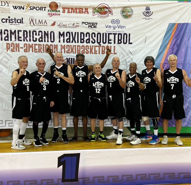 USA Global 70 wins Gold at the FIMBA Pan American Tournament in Merida, Mexico.