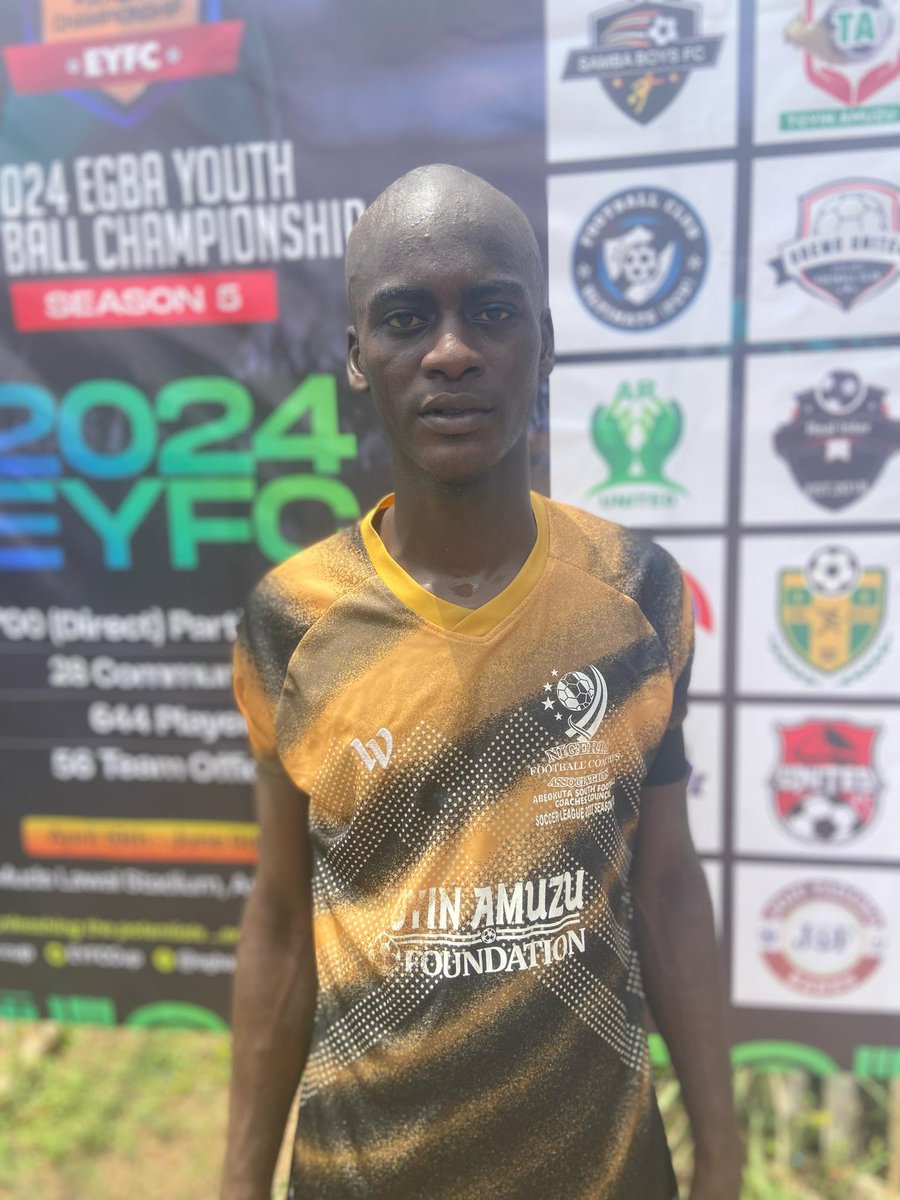 EYFCCup's tweet image. THE OUTSTANDING 4️⃣ FROM TODAYS MATCHES
GAME 5: Golden Stars  0-0 Patriots FC
MoM: Teslim Popoola (Patriots)

GAME 6: FMCA United 1-2 Favour FC
 MoM: Lawal Adeesan (Favour FC)

GAME 7: Zion Boys 1-2 Samba Boys
MoM: Sodiq Akanbi (Samba Boys)

1/2
      #2024EYFC || #EYFCWithMIAS