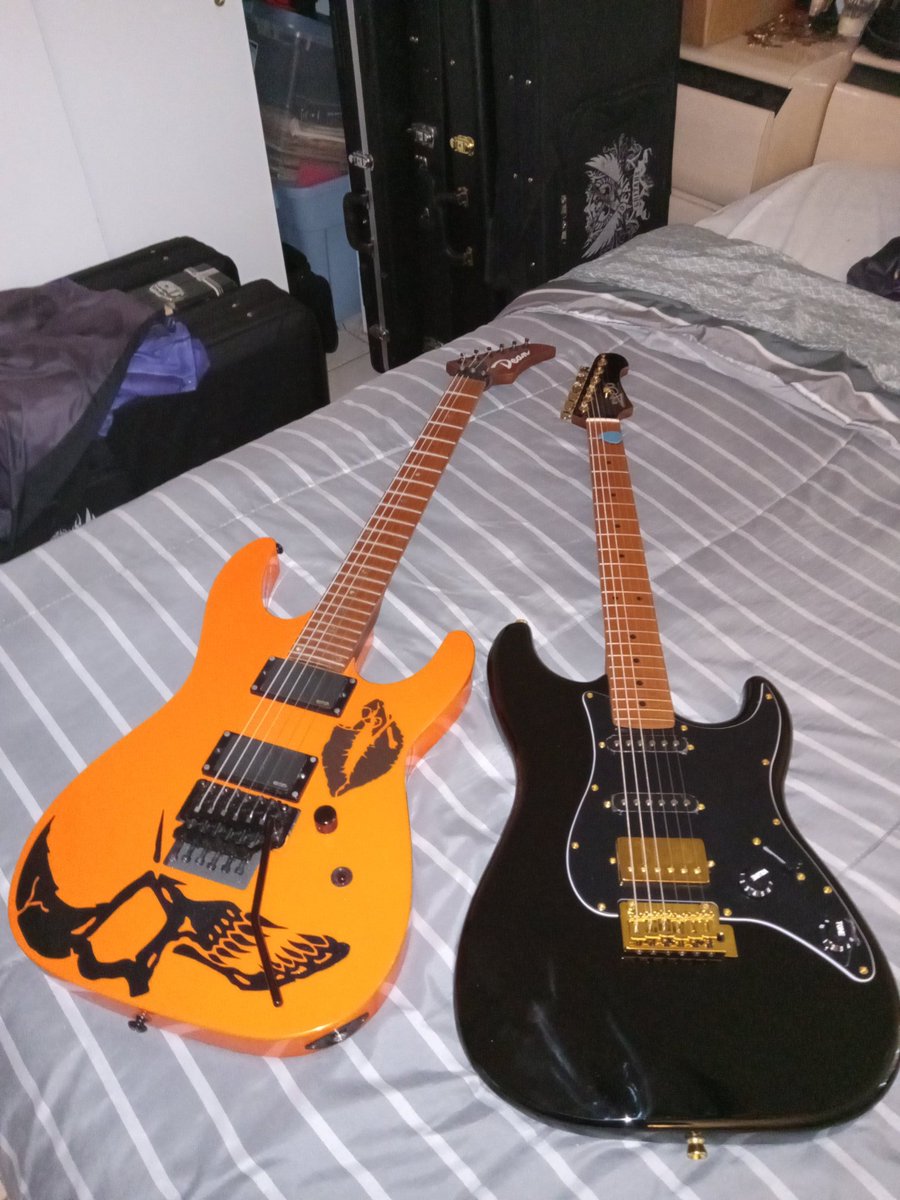 Happy Straturday! New edition to the Fasciana Family ( and it's not a Dean Guitar) what kind of Steat style Guitar is it? Had to take a chance and see if all the hype was true. It is!!