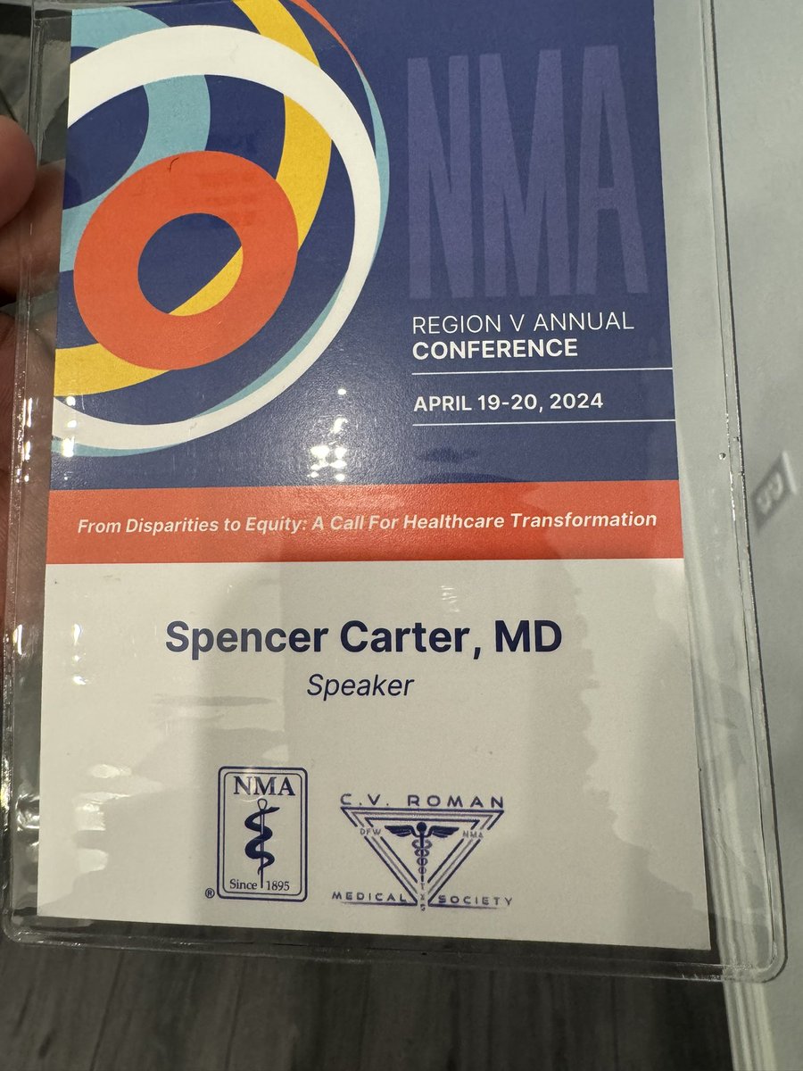 Had a great time connecting and sharing some thoughts on medical mistrust and CVD disparities this weekend. Thanks to @NMARegionV for having me!