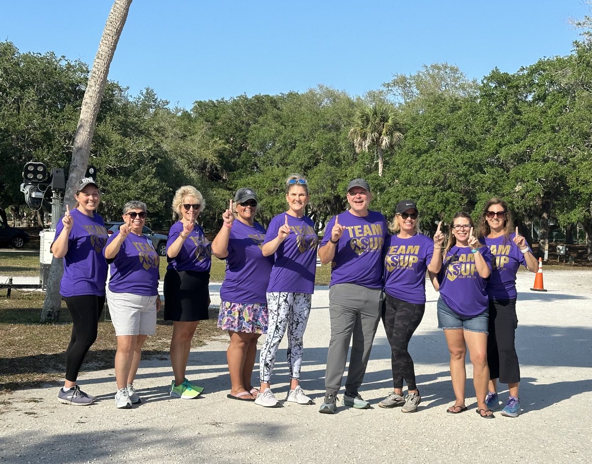 Team SUP representing at Relay for Life!!