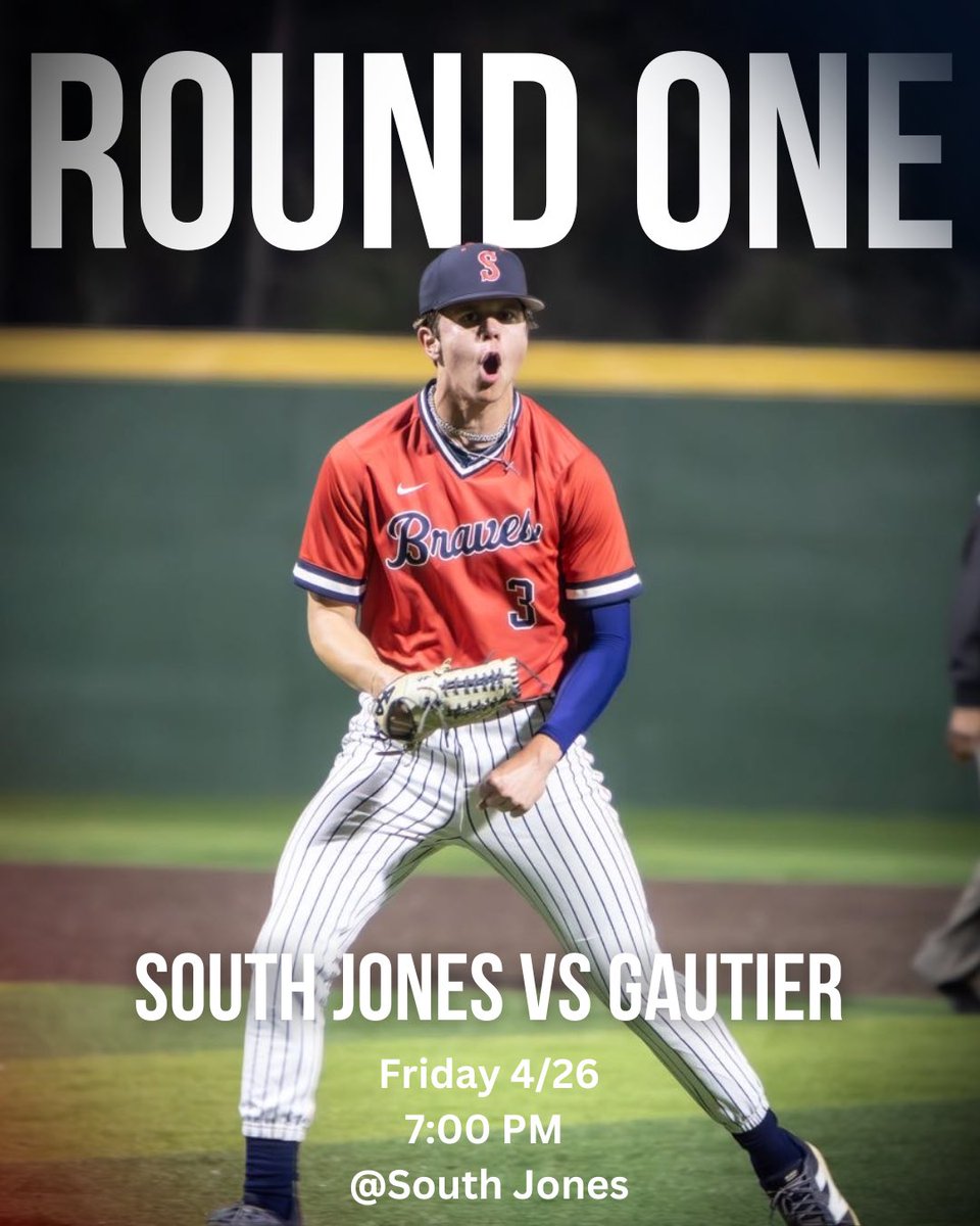 The Brave will take on the Gautier Gators in Round one of the MHSAA 5A State Playoffs this Friday at 7! #PathtoPearl #BOTM #Sharpenthespear