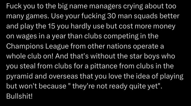 Ladies and gentlemen, <a href="/StanCollymore/">Stan Collymore</a> take a bow. 

#FACup 

<a href="/FA/">The FA</a>
<a href="/premierleague/">Premier League</a> 
<a href="/EmiratesFACup/">Emirates FA Cup</a>