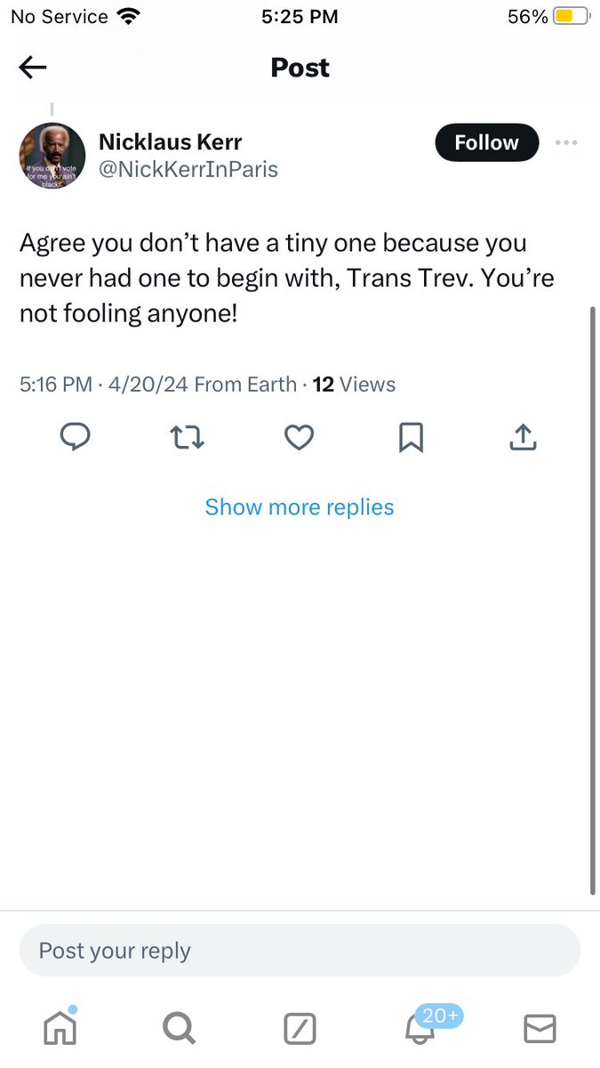 RaidsNRoidRage's tweet photo. @Trev0rSwole @tacotuesdayfan Don’t worry about Trans Trev. He’s as beta as it gets 😂 💀 https://t.co/45mIXRtwdh