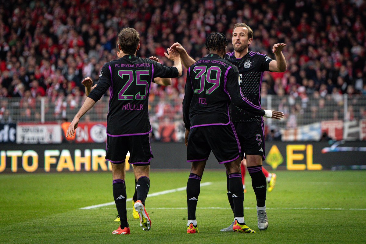 Mathys_Tel's tweet image. Great feeling ♥️ @FCBayern