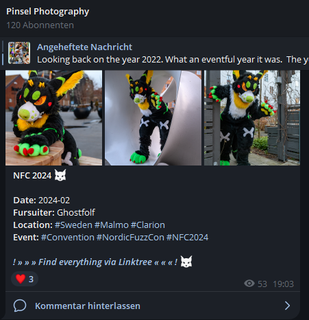 PinselLuchs's tweet photo. 🪞🦊 @ghostfolf from #NFC2024, playing with reflections!

» https://t.co/1OFDs1cPOn « https://t.co/B97eQGuU7C