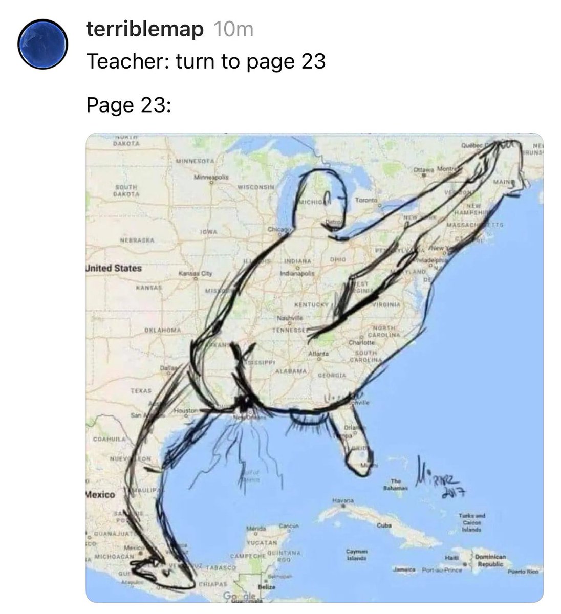 ucockit's tweet photo. Oh Florida. Hairy balls i knew it https://t.co/vzg92CBSuH