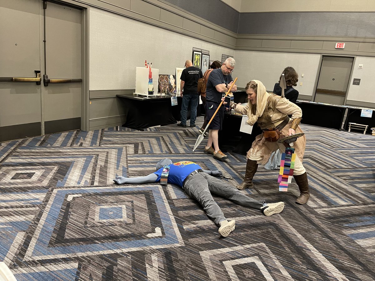 Hopper from JordanCon tweet media