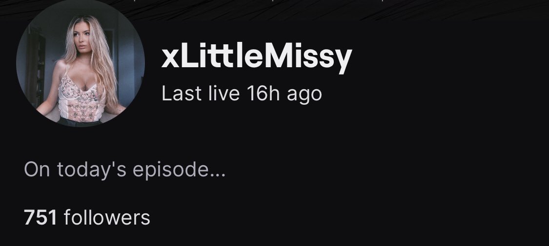 _xLittleMissy's tweet photo. Just hit my 750 follower goal on twitch! (5 days before my birthday) 🥹 Thank you so much to everyone who supports the streams, Ily guys sm 🤍 https://t.co/UeNiXdYZ5L