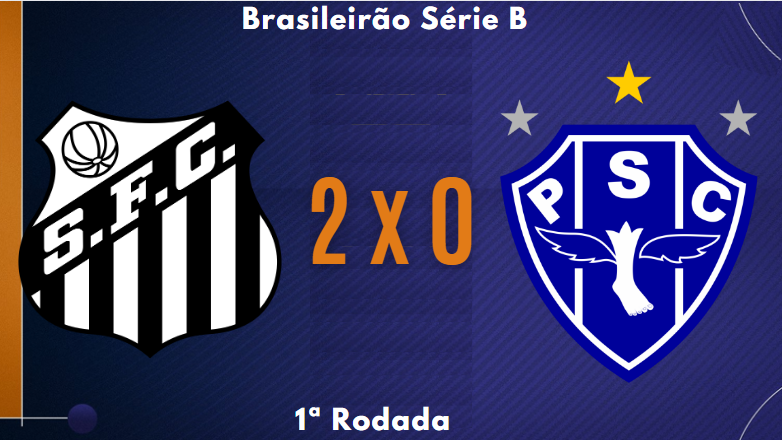 FIM DE JOGO!

Santos 2 x 0 Paysandu

#SANxPAY #BrasileiraoBetNacional #SérieB