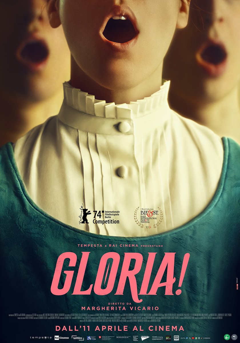 Bello, potente, pieno di energia femminile e musica in ogni cosa. Brava #MargheritaVicario #Gloriailfilm #Soloalcinema ❤️💪